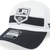 Trucker-Fanatics Los Angeles Kings Authentic Pro Draft White/Black Trucker -