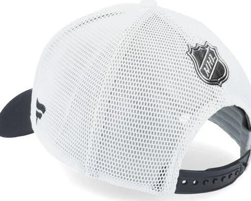 Trucker-Fanatics Los Angeles Kings Authentic Pro Draft White/Black Trucker -