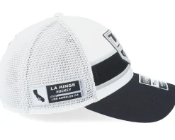 Trucker-Fanatics Los Angeles Kings Authentic Pro Draft White/Black Trucker -