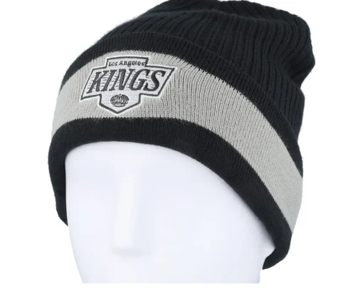 Fashion Fanatics Los Angeles Kings /Stone Gray Pom - Black