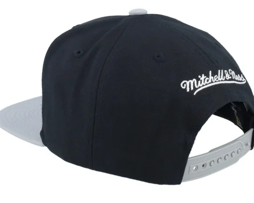 Sale Mitchell & Ness Los Angeles Kings Circle Splash Vintage Black Snapback -