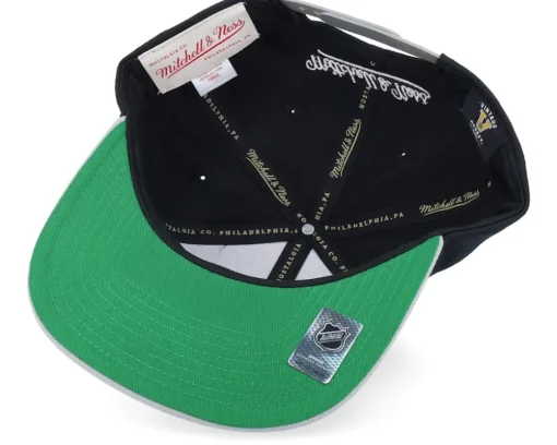 Sale Mitchell & Ness Los Angeles Kings Circle Splash Vintage Black Snapback -