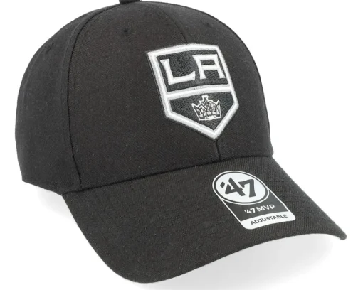 Best 47 Brand Los Angeles Kings MVP 1 Black Adjustable -