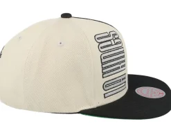 Outlet Mitchell & Ness Los Angeles Kings Pop Panel Off White/Black Snapback - Beige, Black