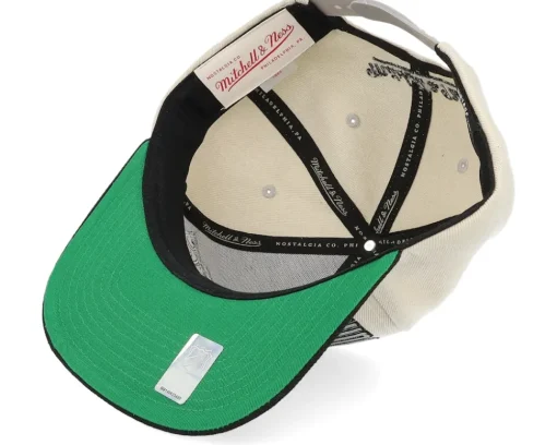 Outlet Mitchell & Ness Los Angeles Kings Pop Panel Off White/Black Snapback - Beige, Black