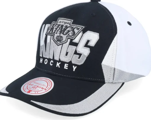 Sale Mitchell & Ness Los Angeles Kings Retrodome Pro Vintage Adjustable - Black
