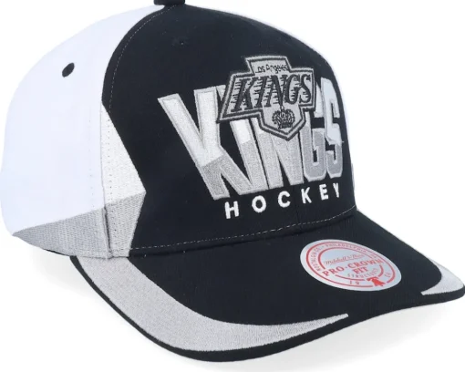 Sale Mitchell & Ness Los Angeles Kings Retrodome Pro Vintage Adjustable - Black