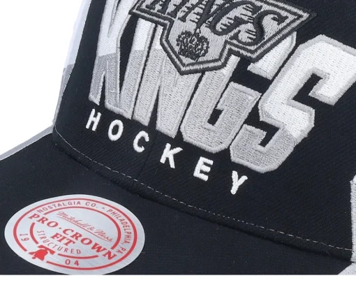 Sale Mitchell & Ness Los Angeles Kings Retrodome Pro Vintage Adjustable - Black