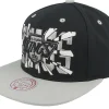 Sale Mitchell & Ness Los Angeles Kings Shattered Vintage /Grey Snapback - Black