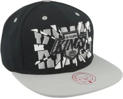 Sale Mitchell & Ness Los Angeles Kings Shattered Vintage /Grey Snapback - Black