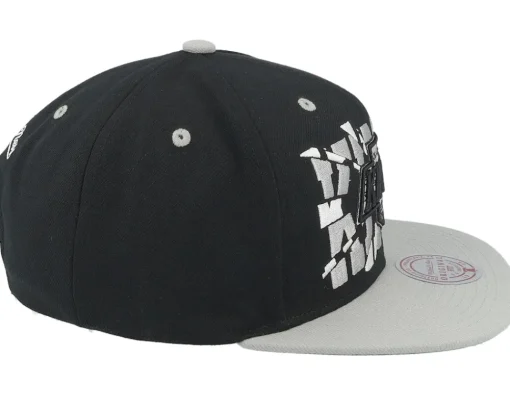 Sale Mitchell & Ness Los Angeles Kings Shattered Vintage /Grey Snapback - Black