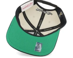Snapback-Mitchell & Ness Los Angeles Kings Speed Zone Vintage Off White/Black Snapback -