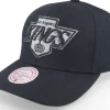 Adjustable-Mitchell & Ness Los Angeles Kings Team Ground 2.0 Pro Adjustable - Black