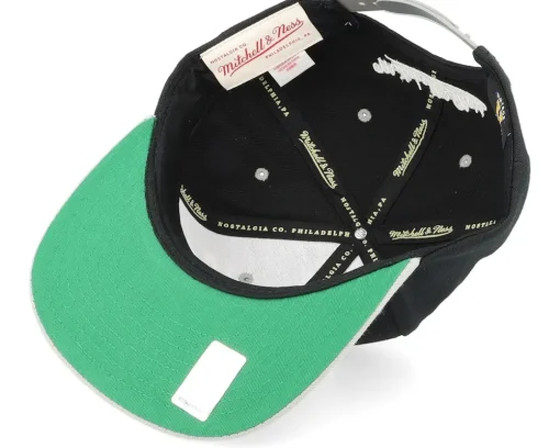 Outlet Mitchell & Ness Los Angeles Kings Transcript Black/Grey Snapback - Blue