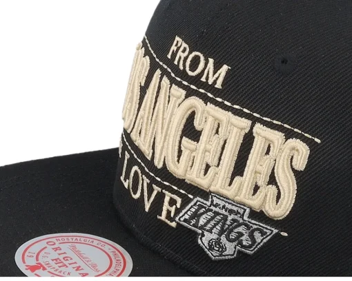 Snapback-Mitchell & Ness Los Angeles Kings With Love Snapback - Black