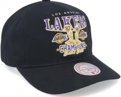 Adjustable-Mitchell & Ness Los Angeles Lakers Champions Deadstock Black Adjustable -