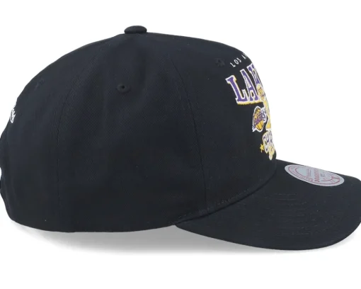 Adjustable-Mitchell & Ness Los Angeles Lakers Champions Deadstock Black Adjustable -