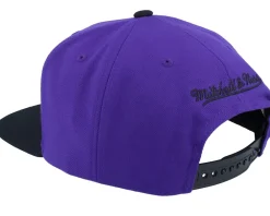 Snapback-Mitchell & Ness Los Angeles Lakers City Love Purple/Black Snapback -