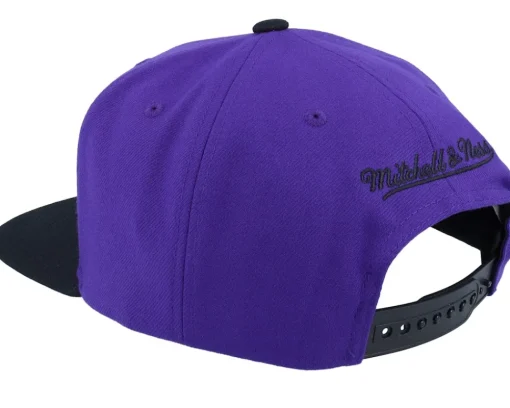 Snapback-Mitchell & Ness Los Angeles Lakers City Love Purple/Black Snapback -