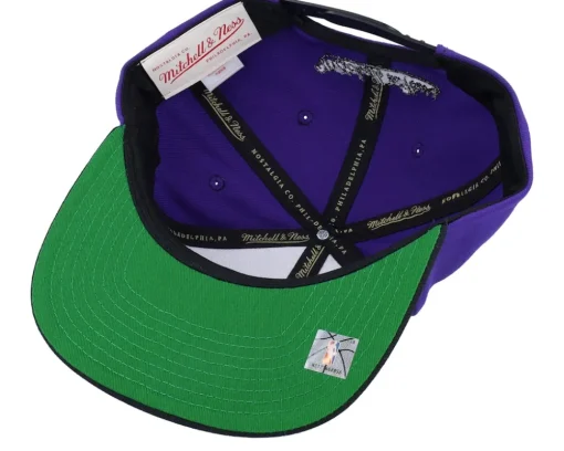 Snapback-Mitchell & Ness Los Angeles Lakers City Love Purple/Black Snapback -