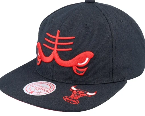 Snapback-Mitchell & Ness Los Angeles Lakers Dead Remix Deadstock Snapback - Black