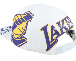 Best Mitchell & Ness Los Angeles Lakers In Your Face Deadstock Hwc Snapback - White