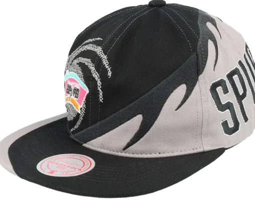 Snapback-Mitchell & Ness Los Angeles Lakers Spiral Deadstock Snapback - Yellow
