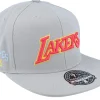 Fitted-Mitchell & Ness Los Angeles Lakers Til Dawn Fitted - Grey