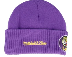 Discount Mitchell & Ness Louisiana State Tigers First Letterman Cuff - Purple