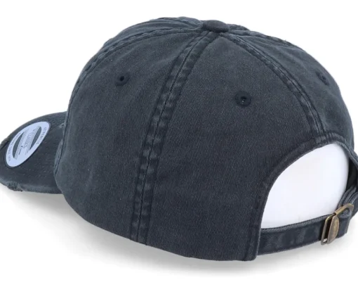 Dad Cap-Abducted Lovely Smiley Ripped Black Dad Cap -