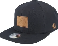 Sale Moomin Lovers Engraved Patch Snapback - Black
