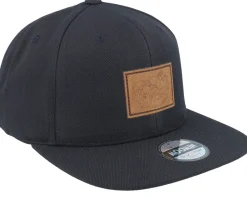 Sale Moomin Lovers Engraved Patch Snapback - Black