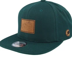 Outlet Moomin Lovers Engraved Patch Snapback - Green