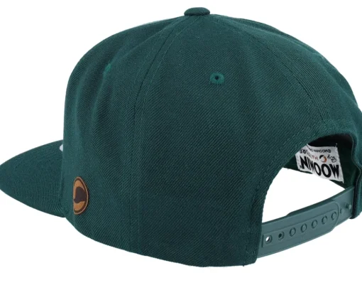 Outlet Moomin Lovers Engraved Patch Snapback - Green