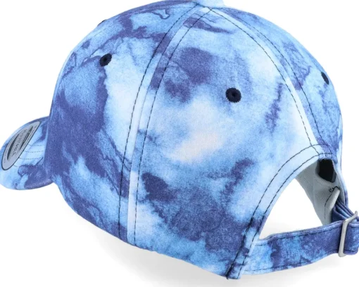 Blanks-Yupoong Low Profile Batic Dye Navy Dad Cap -