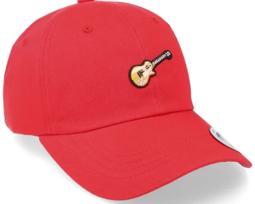 Dad Cap-Abducted Lp Guitar Patch Red Dad Cap -