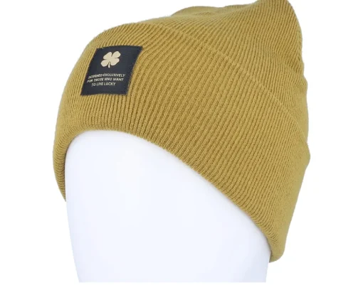 Cuff Beanies-Black Clover Lucky Beanie Inca Cuff -