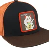 Trucker-Capslab Lucky Cat Red/Black/Brown Trucker -