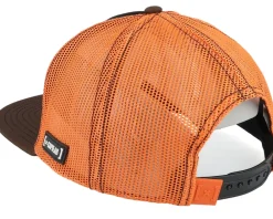 Trucker-Capslab Lucky Cat Red/Black/Brown Trucker -