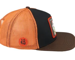 Trucker-Capslab Lucky Cat Red/Black/Brown Trucker -