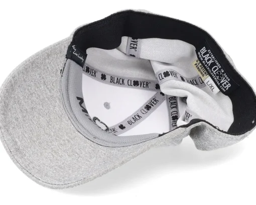 Flexfit-Black Clover Lucky Heather Silver Silver Heather/Black Flexfit -