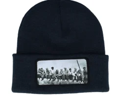 Cuff Beanies-Public Domain Lunch Atop A Skyscraper Beanie Classic Cuff - Pink