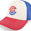 Trucker-American Needle Mack Truck Twill Valin Patch Ivory/Red/Royal Trucker -