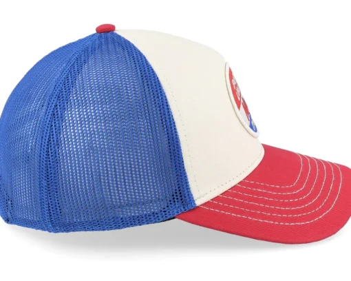 Trucker-American Needle Mack Truck Twill Valin Patch Ivory/Red/Royal Trucker -