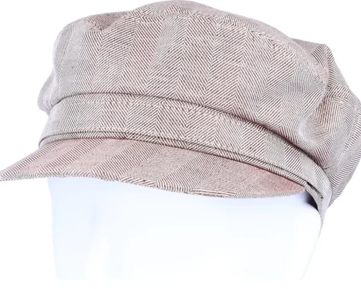 New CTH Ericson Madde Linen Brown Vega Cap -
