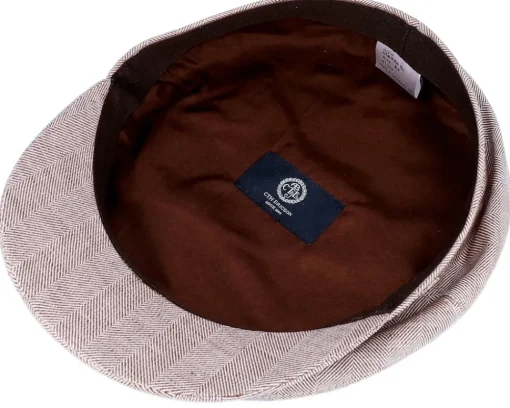 New CTH Ericson Madde Linen Brown Vega Cap -