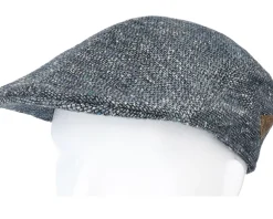 New MJM Hats Maddy Virgin Wool Blue Flat Cap -