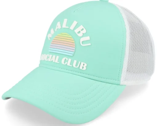 Trucker-American Needle Malibu Riptide Valin White/Seafoam Trucker -
