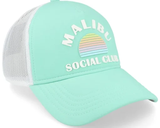 Trucker-American Needle Malibu Riptide Valin White/Seafoam Trucker -