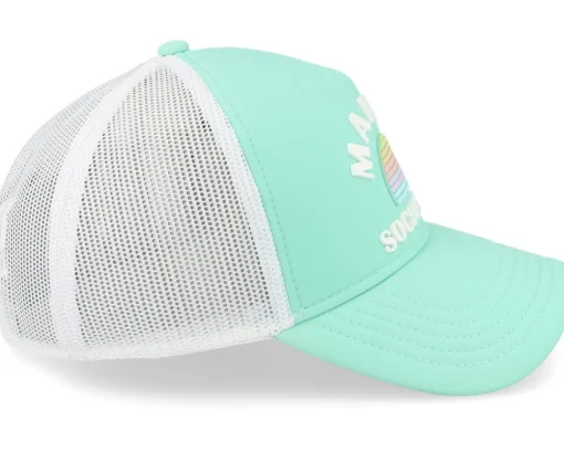 Trucker-American Needle Malibu Riptide Valin White/Seafoam Trucker -